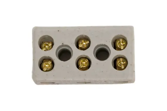 Клемма Navigator NTB-HCR 3*24 24А +350°C керамика белая 30424