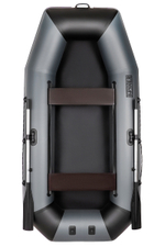 Броня-280 М серый-черный (лодка ПВХ с усилением)