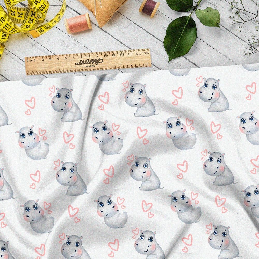 Ткань мембрана бегемотики и сердечки