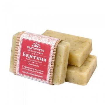 Мыло ручной работы "Берегиня", СВЯТОГОРЬЕ. 65 г