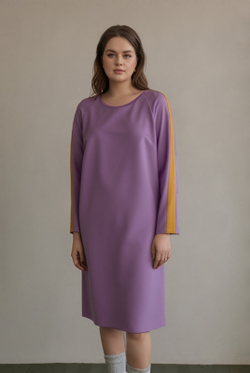 Повседневное платье 2800АЕ, Фиалка #184Фа052800АЕ