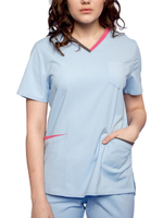 Туника медицинская женская Pulse 266 Arizona, R133 небесно-голубой, S