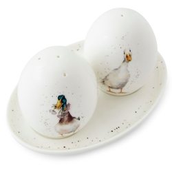 Royal Worcester Шейкер для соли и перца Wrendale Designs с подносом для уток