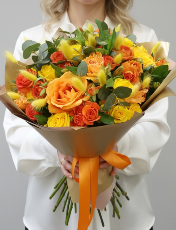 Букет Золотые слова