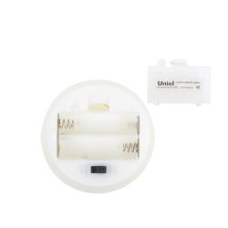 ULD-F052 RGB RC CANDLE Фигура светодиодная Свеча на батарейках 2АА не в-к. 7.5х10 см. 1 светодиод. RGB свет. Пульт ДУ в-к. TM Uniel