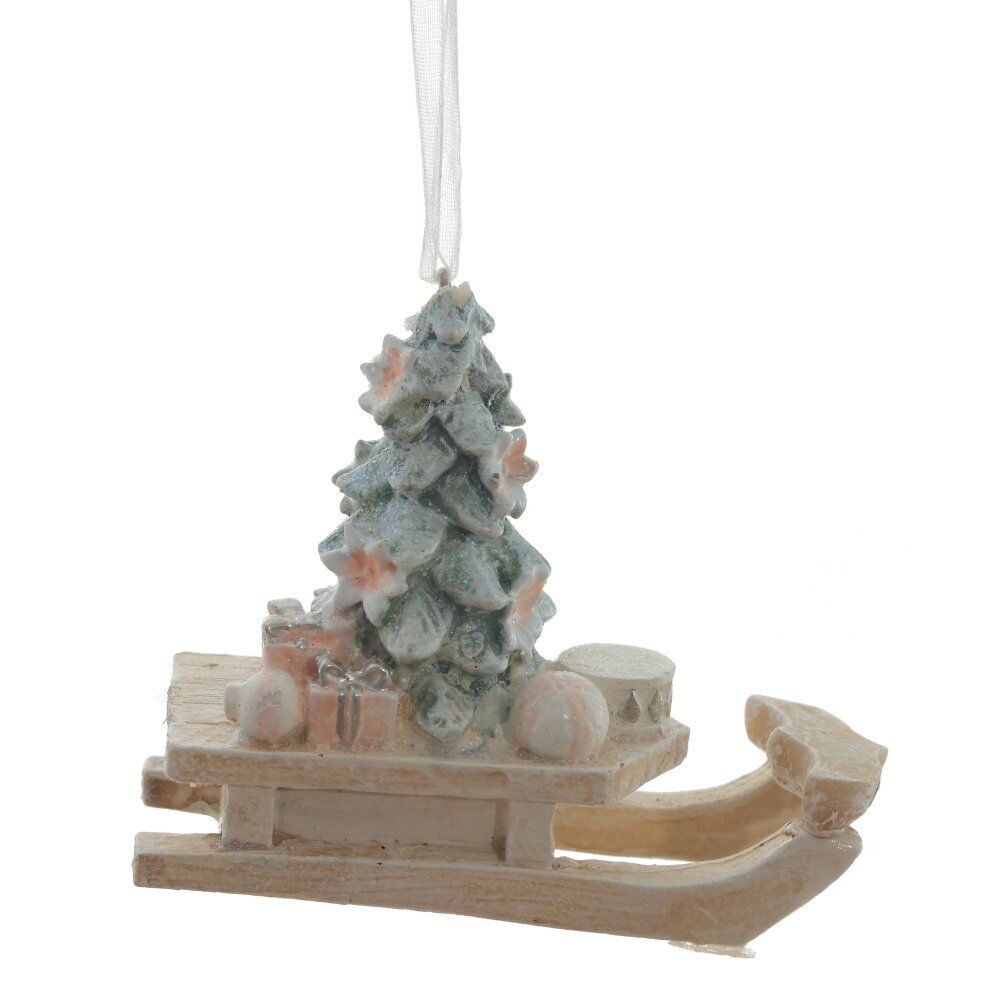 GAEM Изделие декоративное подвесное "Сани", L7 W3 H5,5 см