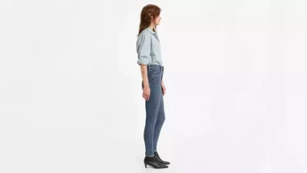 LEVI’S ДЖИНСЫ СКИННИ С ВЫСОКОЙ ПОСАДКОЙ MILE HIGH, ТЕМНЫЙ ИНДИГО