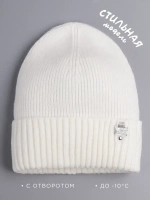 Шапка для девочки осенняя