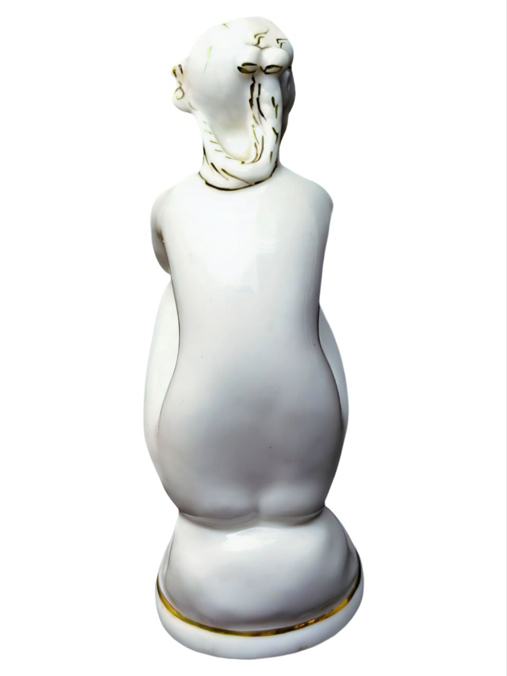 Фарфоровая Статуэтка "На пляже" ЛФЗ