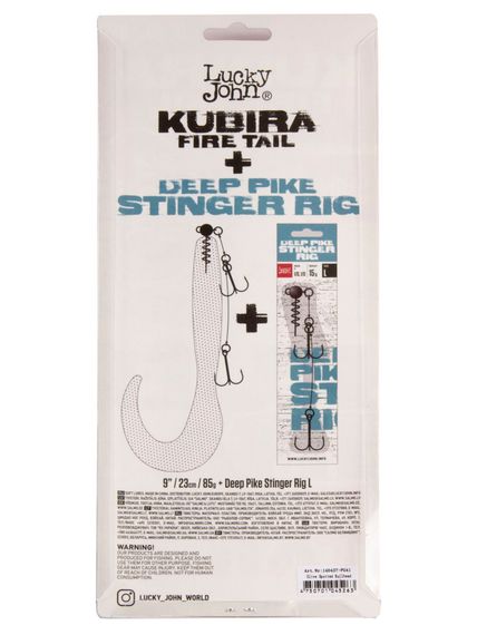 Твистеры LJ 3D BBS Series KUBIRA FIRE TAIL 9,0in (22,86)/PG41 1шт.