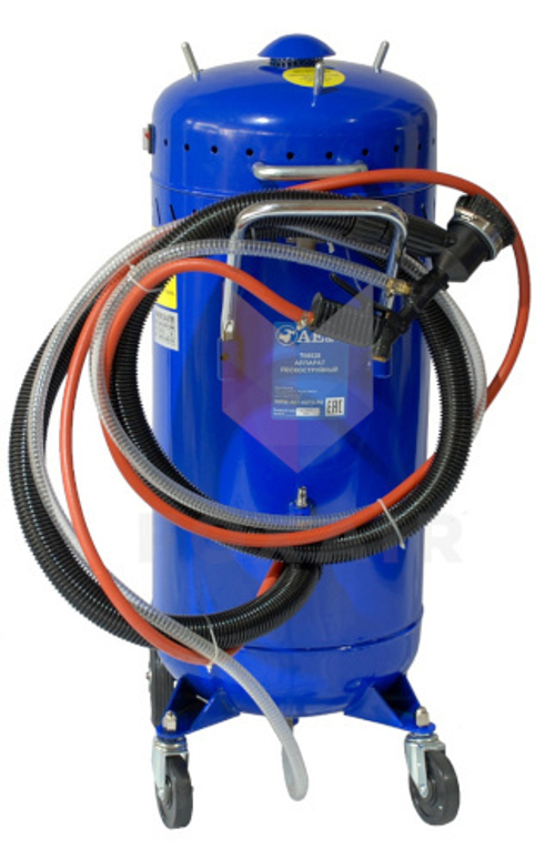 Пескоструйный аппарат со сбором абразива T06528 AE&T 106 литров