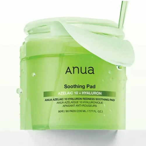 Anua Azelaic Acid 10 Hyaluron Redness Soothing Pad пэды с азелаиновой кислотой