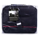 Сумка деловая BRAUBERG с отделением для ноутбука 15,6", "Profi", откидная крышка, черная, 40х30х7 см, 240441