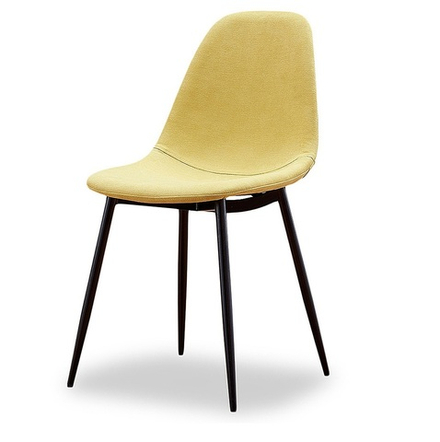 Стул DC350 желтый/черный