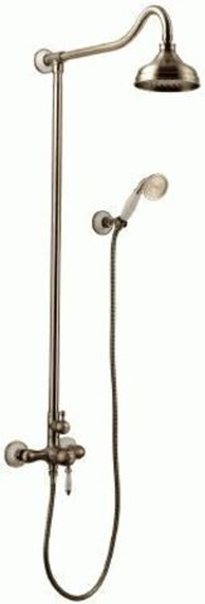 душевая система LEMARK Villa картридж 35 мм "Тропический дождь", бронза LM4860B