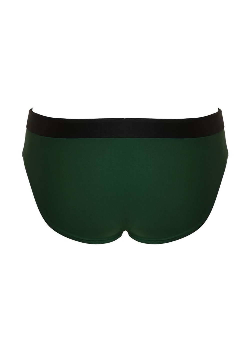 Классические мужские плавки с контрастным поясом (Размер: XXL) (Цвет: красный)