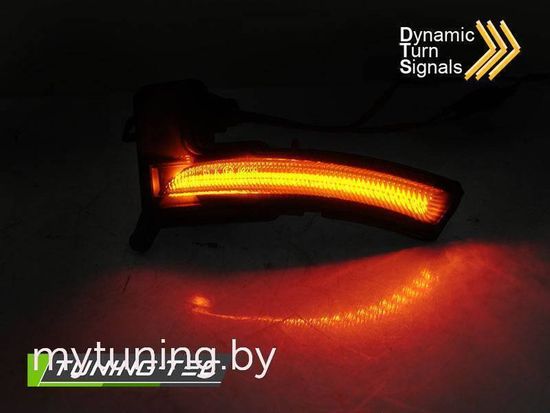 Повторители поворота IN THE MIRROR SMOKE LED SEQ для RENAULT CLIO IV 16-19
