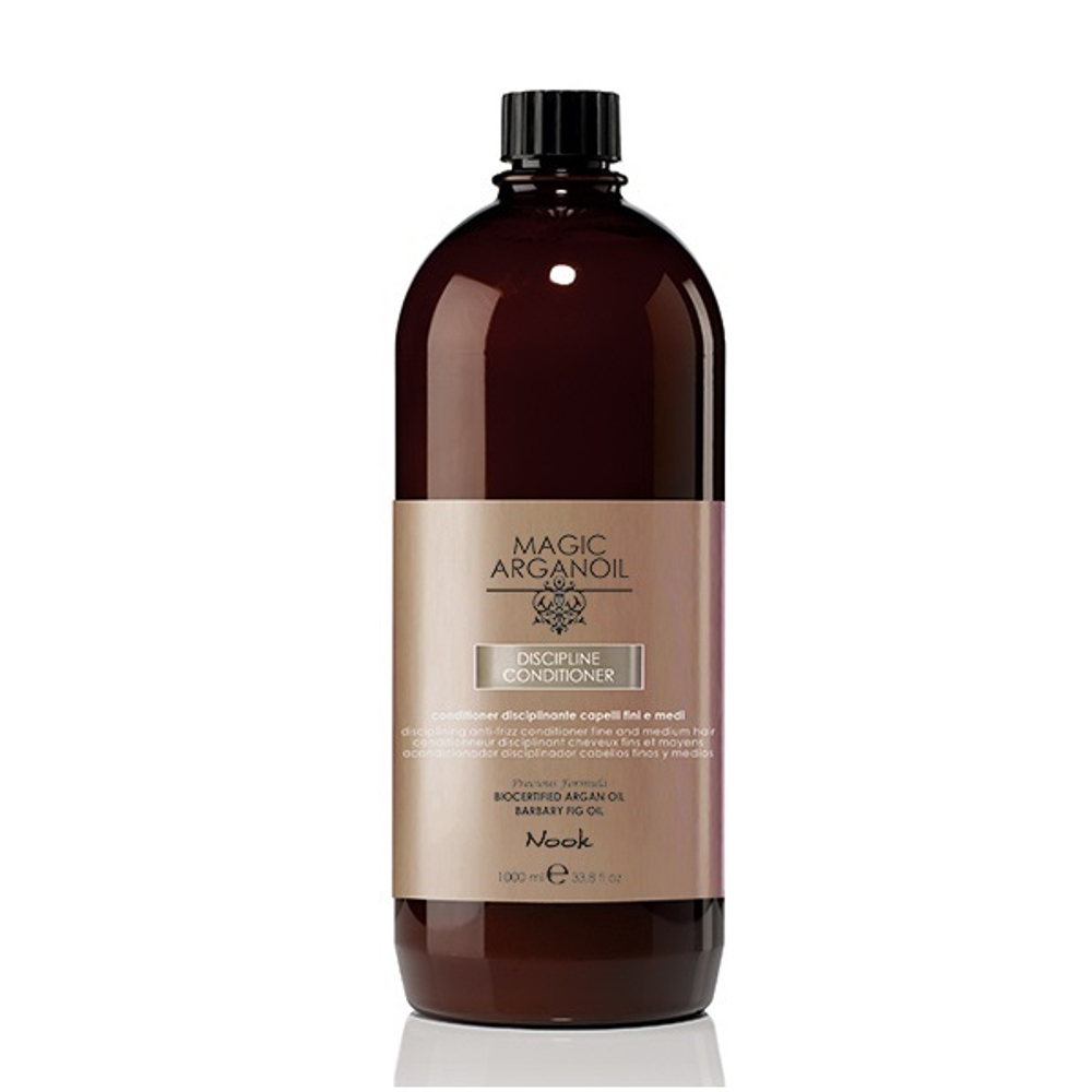 Кондиционер для ухода за тонкими и непослушными волосами Nook Disciplining Conditioner Hair Anti-Frizz 1000мл