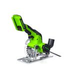 Циркулярная мини пила аккумуляторная Greenworks G24MCS Арт. 1501207, 24V, бесщеточная, без АКБ и ЗУ