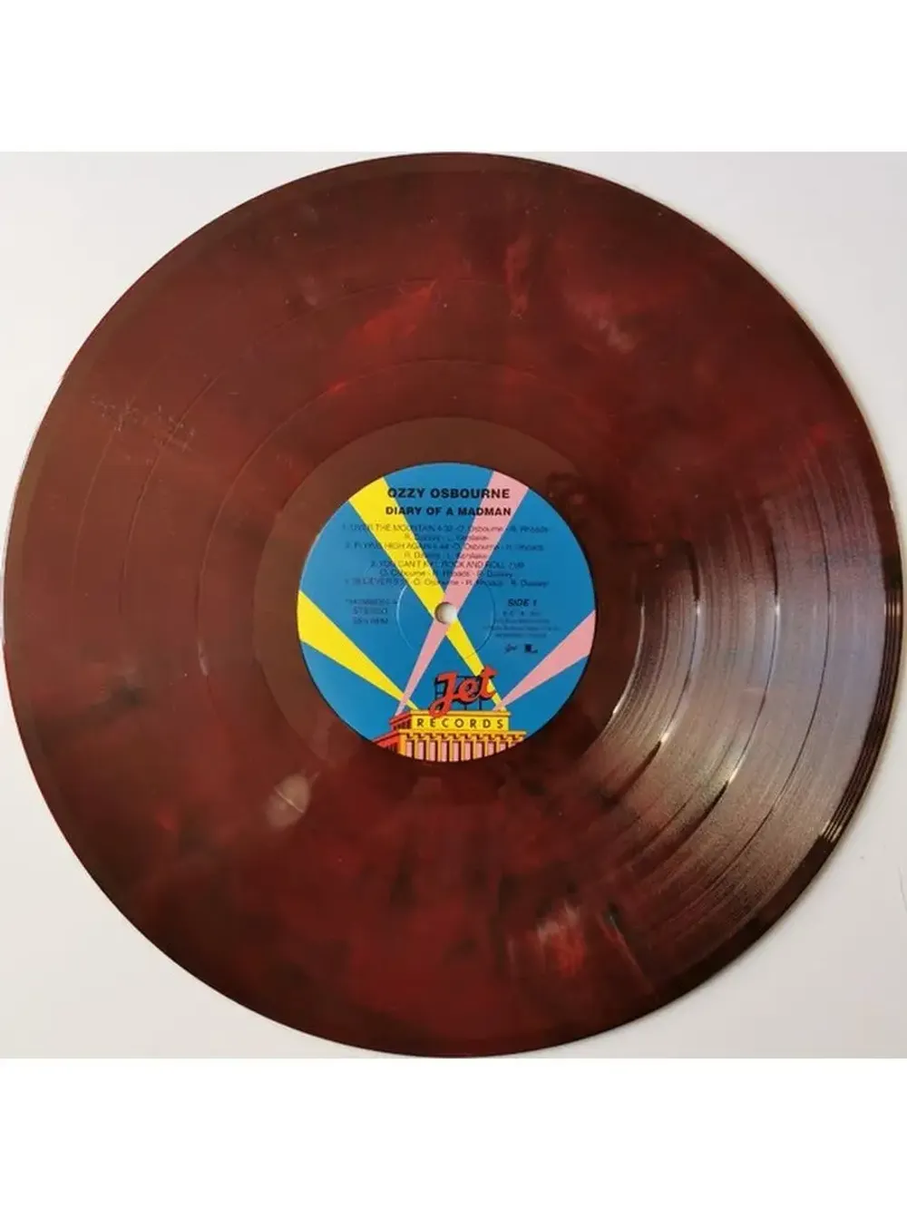 Ozzy Osbourne. Diary of a Madman (40th) Limited Marbled LP