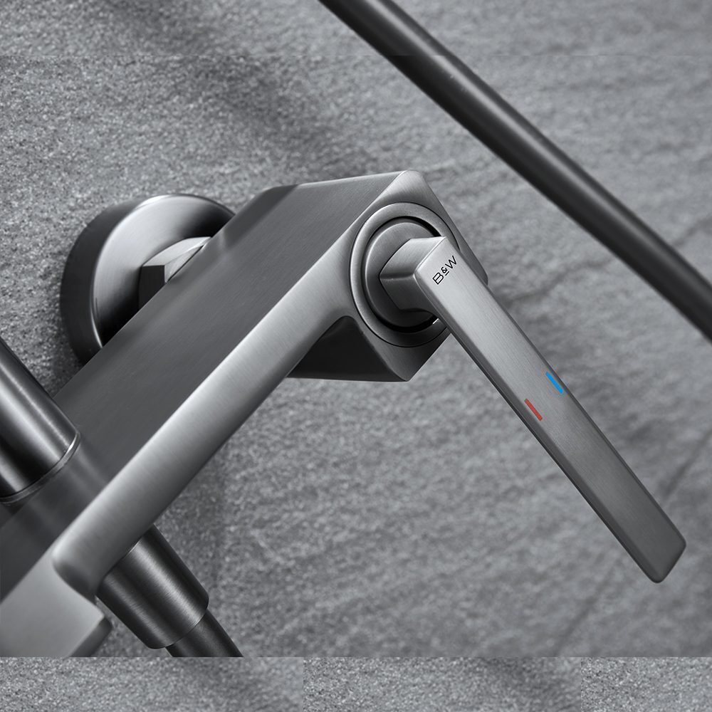 Душевая система Black&White Universe Gun Metal (UK5015MG)