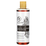 Dr. Jacobs Naturals, Африканское необработанное черное мыло для душа для тела на растительной основе, 473 мл (16 унций)