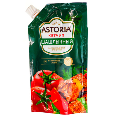 Кетчуп Астория 200г Шашлычный