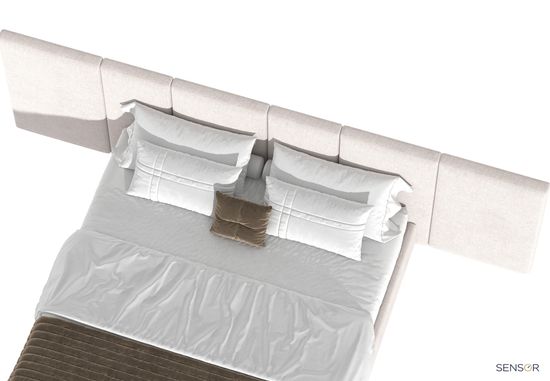 Кровать Гарда Дизайн с широким изголовьем