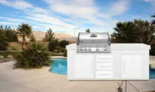Приусадебная кухня Napoleon Oasis-200 с встроенным газовым грилем Napoleon BILEX-485