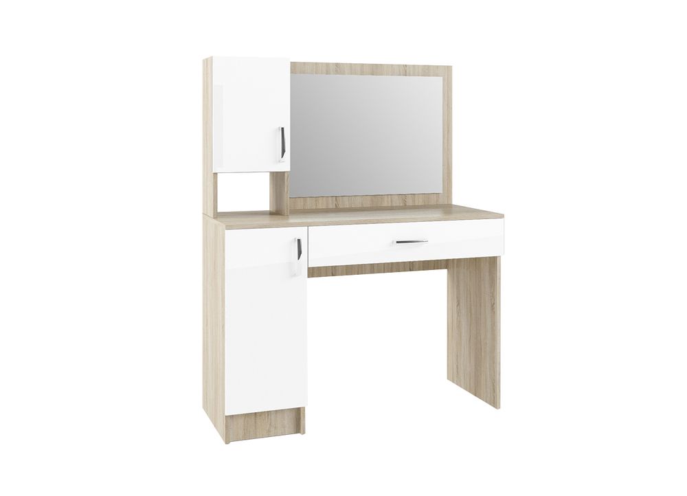 МС Софи Стол макияжный (Сонома/Белый) СМС 1100.1, ДСВ-Мебель, г. Пенза