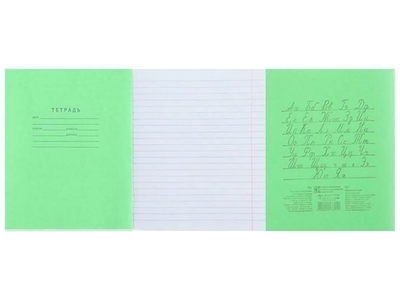 Тетрадь школьная А5 12 л линия белизна 92% 55гр обложка АРХЦБК (КПК)