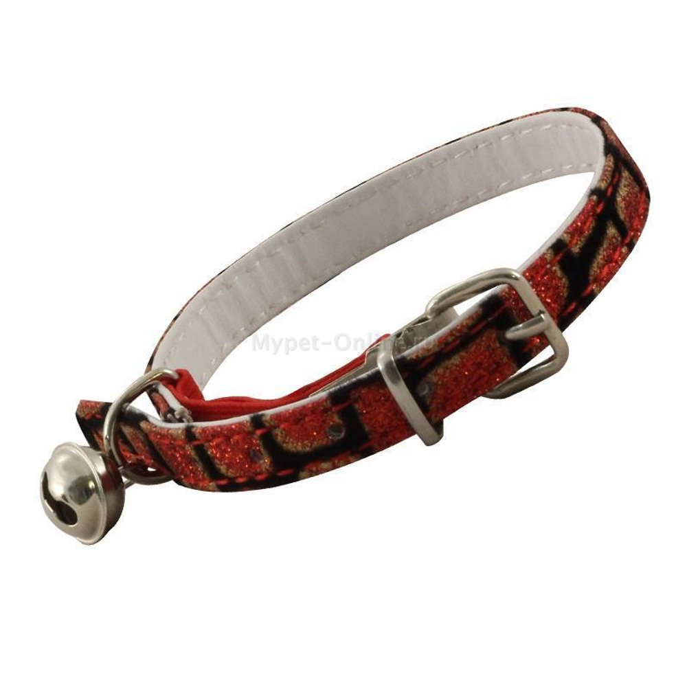 Ошейник из искусственной кожи "Сияние" XS, 10*300мм, Triol