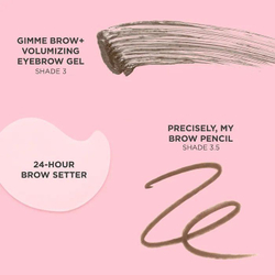 Benefit Lil' Brow Loves Mini Brow Set - Shade 3.5 Warm Medium Brown