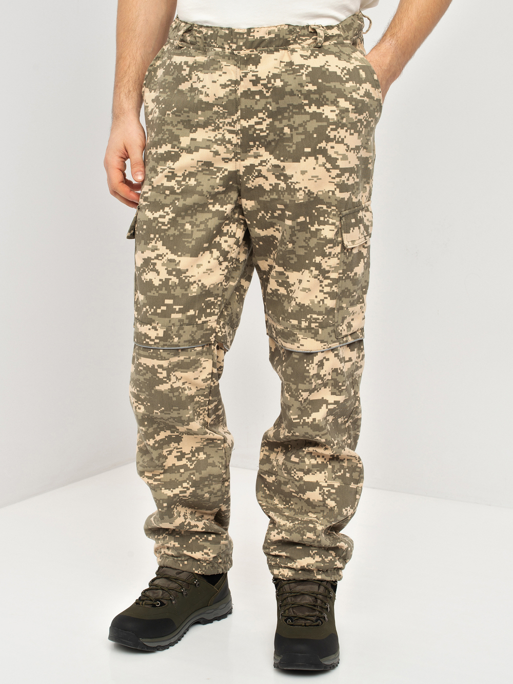 Костюм летний Антигнус-Люкс (Твил-Пич, 128/2 (светлый пиксель))