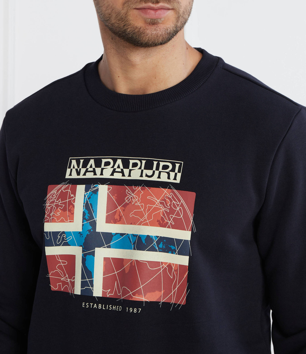 Худи B-GUIRO C 1 Napapijri - темно-синий(NP0A4HEB)