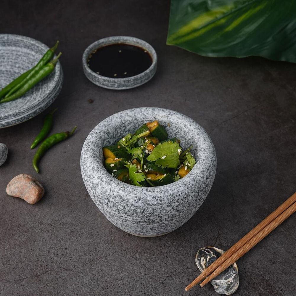 Соусник 170 мл d 11,8 см h7,7 см круглый Stone Untouched Taiga P.L. Proff Cuisine [1]