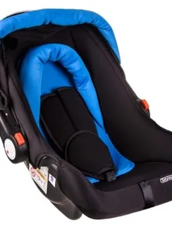 Автокресло детское 0+ гр Skyway Егоза (0-13 кг/ 0-1 лет) Черно-синее, S02801019