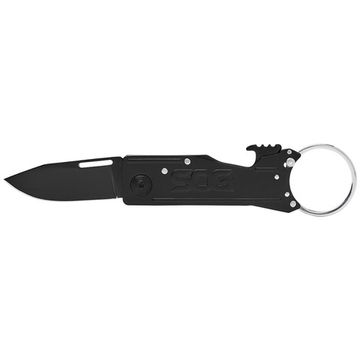 Складной нож SOG, KT1003 KeyTron Blackout c клинком из стали 5Cr15MoV, рукоять Stainless Steel