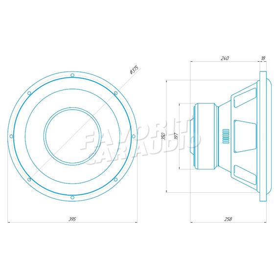 Сабвуфер ORIS NW-D2.15