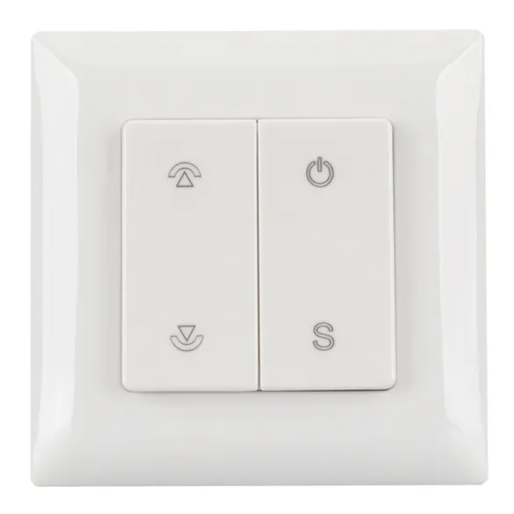 Панель SMART-P46-DIM-P-SUF (3V, 1 зона, Knob, 2.4G) (Arlight, Пластик) 028300