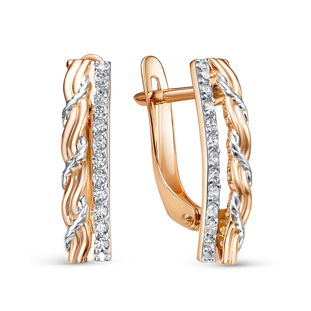 Серьги из золота 585 пробы