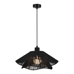 SLE6023-403-01 Светильник подвесной черный/черный E27 1*40W ГОННА