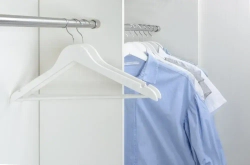 Штанга для шкафа, одежды 47-83 см раздвижная телескопическая