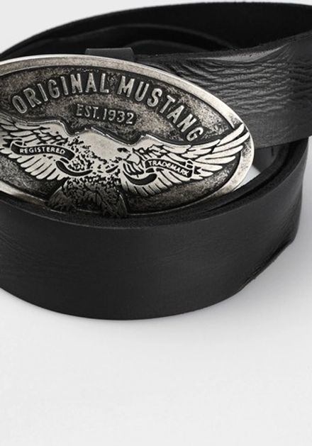 Ремень 40 mm with buckle in polished silver MG2069R13-0791