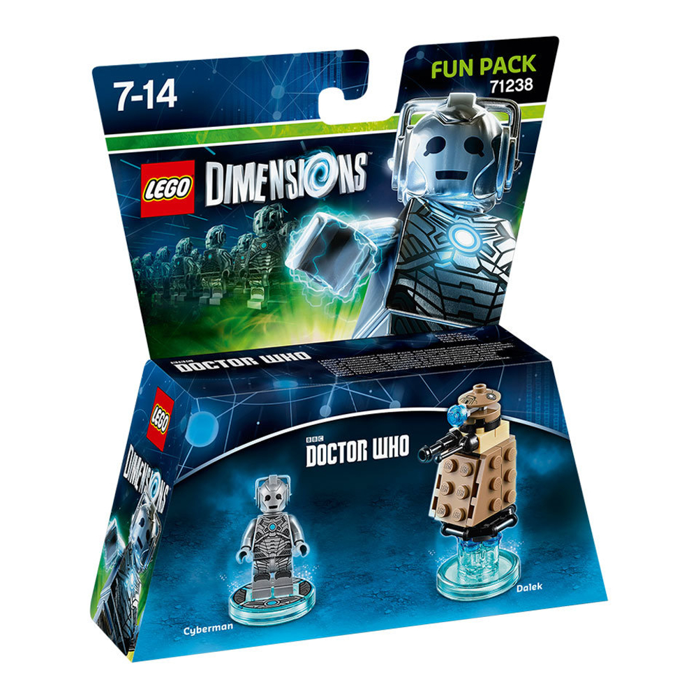 LEGO Dimensions: Fun Pack: Кибермен 71238 — Cyberman — Лего Измерения