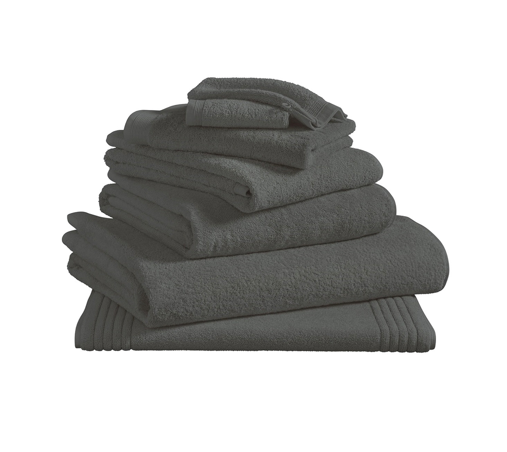 Полотенце Uni Anthracite Blanc des Vosges 40x60 Черный