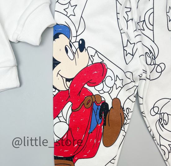 Комплект из футера "Волшебник Микки Маус"