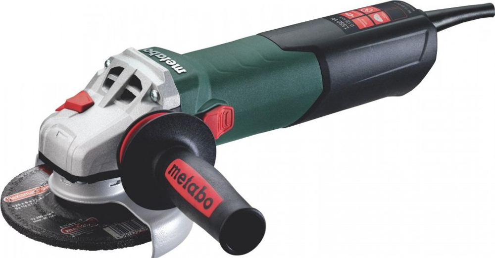 Угловая шлифмашина сетевая METABO WEV 15-125 Quick кейс 600468500