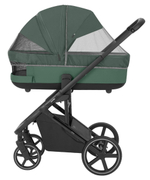 Коляска Carrello Alfa CRL-6522 2025 Vega CRL-14101 Absolute Black 3 в 1 Meadow Green