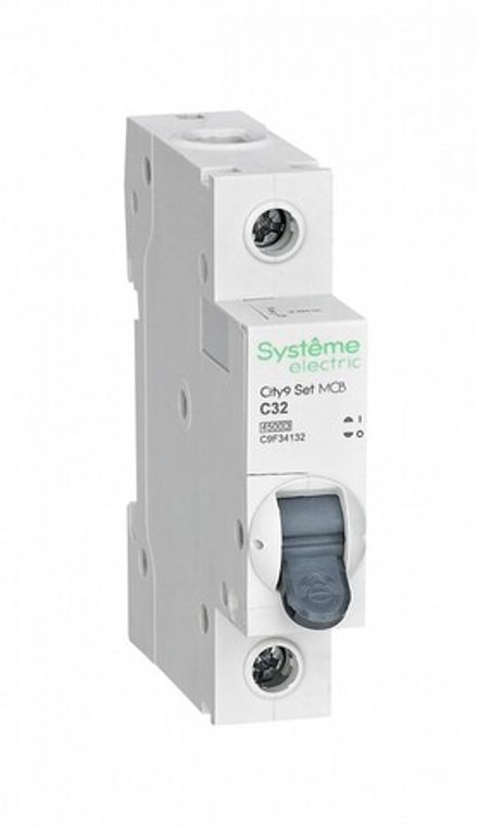 Выключатель автоматический Systeme Electric City9 Set (АВ) С 32А 1P 4.5kA 230В